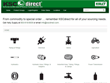Tablet Screenshot of kscdirect.com
